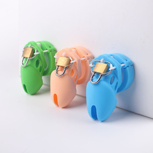 Cage de chasteté inversée <span class=keywords><strong>CB6000S</strong></span> pour homme, petite, en silicone, avec verrou de chasteté pour hommes, bondage, BDSM, jouet sexuel, outil - Product Image 4