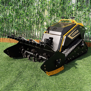 Robot tondeuse à gazon Vigorun, moteurs industriels doubles 48V 1500W MTSK1000, machine de broyage pour grands terrains - Product Image 2