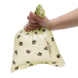 Bolsas para excremento de perro con fragancia de lavanda ecológicas personalizadas de fábrica, bolsas de basura biodegradables de lujo para mascotas - Product Image 6