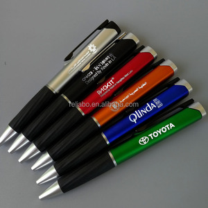 Bút Bi Đèn Led <span class=keywords><strong>Laser</strong></span> Tùy Chỉnh Có Tay Cầm Bằng Cao Su-Bút Bi Mực Cá Nhân Bút Khuyến Mại Thời Trang Khắc Theo Yêu Cầu - Product Image 4