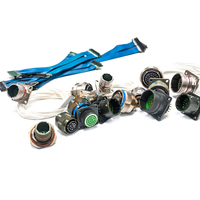 Conector D38999 38999 MIL-DTL-38999 D38999/20WE26SA D38999/20WE6PA D3899924WA35PN Tuerca de seguridad 38999/26WC4SN Conector DRL-STL-38999 Din
