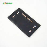 Batterie solaire à haute conversion certifiée CE FCC, taille personnalisée 110*61.7mm, chargeur portable à charge rapide, vente en gros