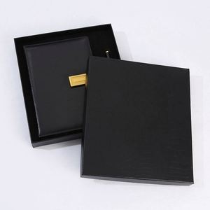 Premium Business Journal Gift <b>Set</b> Custom Brand PU Leather <b>Notebook</b> Metal Clasp Digital Printing-Perfect Corporate Gift Giveaway - Product Image 2
