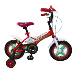 Vélo d'apprentissage 12 pouces pour tout-petits, monovitesse, fourche en acier, pédales ordinaires, <span class=keywords><strong>panier</strong></span> en plastique, roues d'apprentissage – Offre Spéciale - Product Image 5