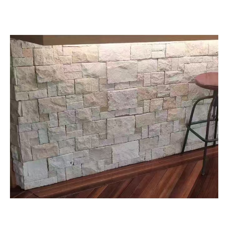 European Style White Beige Limestone Exterior