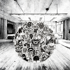 50Pcs Kinh Dị Punk Gothic PVC Dán Vinyl Goth Trang Trí Cho Ván Trượt Chai-Đen Trắng Không Thấm Nước Punk Gothic Vinyl - Product Image 2