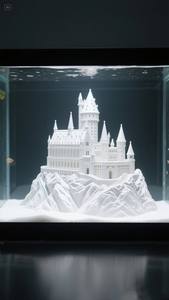 Décoration d'aquarium <span class=keywords><strong>Château</strong></span> <span class=keywords><strong>de</strong></span> <span class=keywords><strong>Poudlard</strong></span> - Accessoire d'aquarium Thème - Product Image 2
