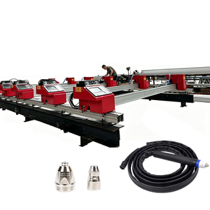 เครื่องตัดพลาสม่า CNC แบบพกพาขนาดเล็ก รุ่น F1621 พร้อมมอเตอร์สเต็ปเปอร์ควบคุมความสูง 1530 สำหรับตัดเหล็กแผ่นโลหะ - Product Image 1
