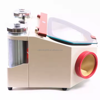 Machine de sablage fin à double réservoir et double stylo, contrôlée par PLC, pour laboratoire dentaire, pression de travail 0,3-0,5 MPa, prix économique
