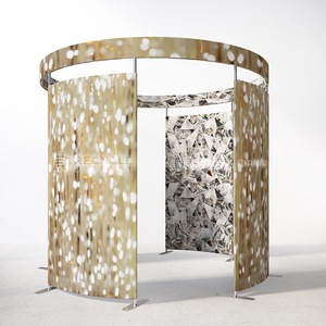 Bao vây 360 độ photo <span class=keywords><strong>Booth</strong></span> với đèn LED photobooth thả vận chuyển Photo <span class=keywords><strong>Booth</strong></span> Backdrop - Product Image 4