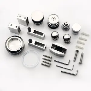 Nhà Máy Giá phòng tắm Hệ thống kính cửa trượt phụ kiện thương nhân cửa kính phụ kiện phần cứng - Product Image 1