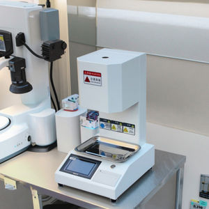 ISO 1133 ASTM D1238 penguji indeks aliran mencair tampilan <span class=keywords><strong>Digital</strong></span> mesin penguji MVR MFR otomatis untuk granula plastik PP PE - Product Image 4