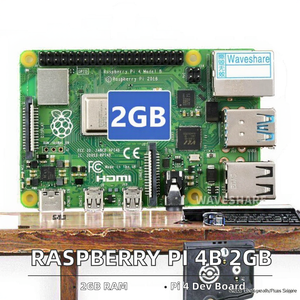 Raspberry Pi 4B máy tính bảng duy nhất (SBC) ban phát triển với 2GB RAM cho Diy dự án & Bộ dụng cụ - Product Image 2