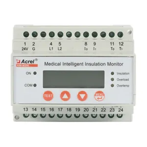 Acrel AIM-M200 Resistance monitor IT system ground insulation monitoring meter for ICU CCU with relay output
