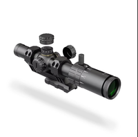 TYPHON 1-8x24IR FFP LPVO Réticule à Premier Plan Focal Tube de 30 mm de Diamètre Optique 10x Grand Angle Lunette de Chasse Télescopique