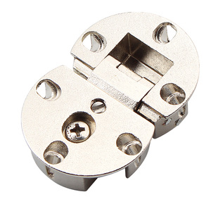 Charnières à fermeture amortie en alliage de zinc modernes pour armoires, tables à manger, salons, bureaux à domicile, cuisines, hôtels - Encastrées - Product Image 1