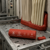 Mastic Ignifuge Organique Flexible pour Bâtiment, Service Électrique, Scellage de Câbles, Bouchon d'Étanchéité de Fils, Marque Reboil