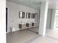Conteneur d'hébergement en acier à plat, design moderne, livraison directe usine, garantie 2 ans, installation rapide pour bureau à domicile