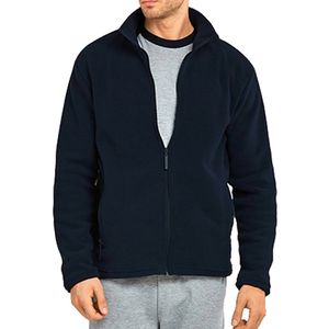 Giacca da <span class=keywords><strong>Uomo</strong></span> in Pile Polare a Maniche Lunghe con Cerniera Completa Felpe Tinta Unita Morbide <span class=keywords><strong>Senza</strong></span> <span class=keywords><strong>Cappuccio</strong></span> - Product Image 5