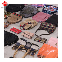 Bolsos de marca de segunda mano de grado A, uso de marca de lujo, laminación Pp Rpet, regalo de tela no tejida, nombre Original, segunda bolsa usada Vintage