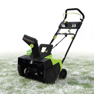Souffleuse à <span class=keywords><strong>neige</strong></span> sans fil VERTAK 40V avec lumière LED, balayeuse à <span class=keywords><strong>neige</strong></span> professionnelle sans fil pour le jardin, l'école et le déneigement des allées - Product Image 1