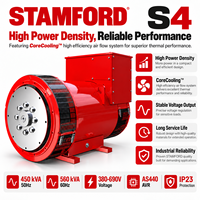 Groupe électrogène diesel Stamford S4 authentique compatible avec les groupes électrogènes de 450 kVA et 560 kVA, avec moteur Cummins, Perkins, Weichai, CAT, Baudouin