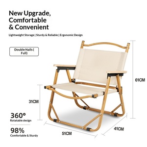 <span class=keywords><strong>Set</strong></span> Tavolo Pieghevole Rettangolare in Lega di Alluminio per Esterni con Sedie Kermit in Tessuto Oxford - Arredamento Portatile per Picnic e Campeggio - Product Image 2