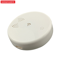 Boîtier de répéteur infrarouge circulaire en plastique ABS personnalisable 60*16,5 mm, contrôleur vocal, instrument électronique, IP54, anti-poussière
