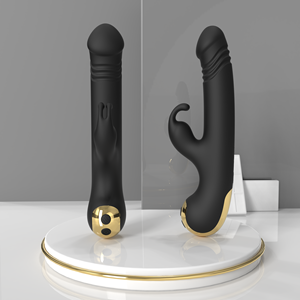 Vibrateur Lapin à Poussée Rapide pour Femmes, Stimulation du Point G, du Clitoris et du Vagin, Jouet Sexuel Féminin - Product Image 6