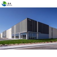 Edificio de Estructura de Acero Prefabricado, Almacén de Acero Galvanizado Multicapa de Diseño Europeo Moderno