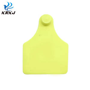 KD503 Etiqueta de oreja asegurada para ganado animal de poliuretano veterinario sin impresión láser hecha en China - Product Image 2
