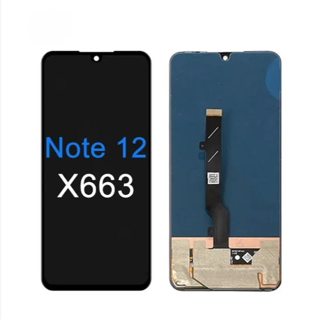 Factory Price for Infinix Note12 X663 LCD Touch Screen Replacement 1 Year Warranty Original Digitizer 100% Tested