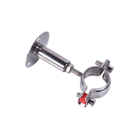 Support de serrage de tuyau en acier inoxydable 304 réglable Technique de coulée à basse pression avec châssis télescopique pour l'utilisation de la cour de tuyau