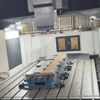 Grandes pièces de plaque de panneau en acier personnalisées Centre de portique CNC Services d'usinage Sanhui