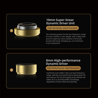 KZ ZA12 2DD+4BA Hybrid Drive HIFI Monitoring In-Ear Headphone Berkabel untuk Musik, DJ, Game, Olahraga, Kantor, Android, 3.5MM Earplug