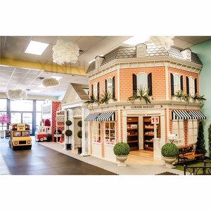 Nghề Nghiệp chuyên nghiệp theo chủ đề thị trấn trẻ em với thiết bị <span class=keywords><strong>s</strong></span>ân chơi trẻ em trong nhà cho một trung tâm học tập toàn diện - Product Image 5