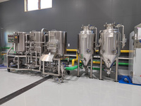 Système de brassage de bière artisanal METO Best Craft 50/100L avec moteur, pompe à pression et chauffage électrique