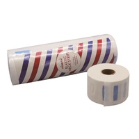 Bandes de cou jetables OEM/ODM, papier jetable pour la protection du cou et des cheveux cassés, papier à bavette pour salon de coiffure