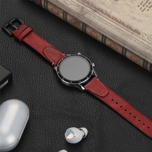<span class=keywords><strong>Correa</strong></span> de Reloj de <span class=keywords><strong>Cuero</strong></span> Genuino de Lujo de 22 mm para Reloj de 46 mm, Gear S3 Frontier, para Reloj GT <span class=keywords><strong>2</strong></span>-somiis So393 - Product Image 5