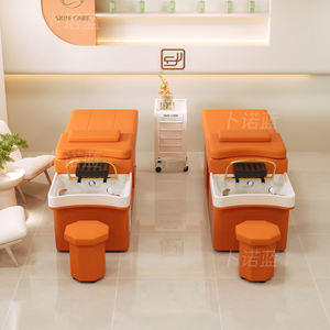 Bàn <span class=keywords><strong>massage</strong></span> trị liệu Spa đầu Thái với hệ thống tuần hoàn nước, mút cao cấp & khung gỗ chắc chắn dành cho salon làm đẹp & tiệm cắt tóc - Product Image 2