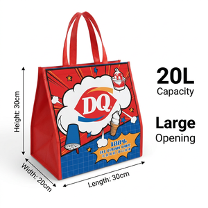 Sac de transport pour gâteaux, emballage cadeau de vacances, poche transparente, poignée renforcée, sac isotherme polyvalent, <span class=keywords><strong>livraison</strong></span> <span class=keywords><strong>à</strong></span> <span class=keywords><strong>domicile</strong></span> - Product Image 2