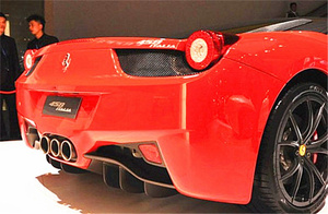 Karbon FIBER arka difüzör dudak <span class=keywords><strong>FERRARI</strong></span> 458 ITALIA ve örümcek - Product Image 4