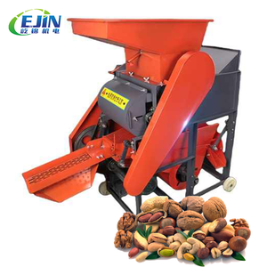 新型水果种子收集脱粒机: 农业用高效小型花生皮机 - Product Image 1