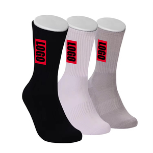 Custom Free Design Personalised Athletic Sports <b>Socks</b> Made Your Own Logo Workout Men <b>High</b> Quality Wholesale - Product Image 3