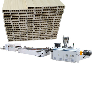 Fábrica de máquina de fabricación de perfiles de marco de puerta de PVC de 300mm - Product Image 3