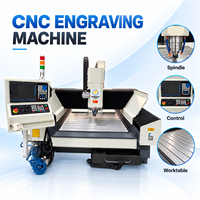 Machine de gravure CNC haute précision pour métaux 1300x1300 avec broche de 7,5 kW pour la fabrication de panneaux en aluminium, cuivre et laiton
