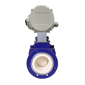 Válvula de Bola Motorizada SONGO DN80 de 3 Pulgadas y 24 Voltios con Brida de Cerámica Tipo V y Actuador - Product Image 6