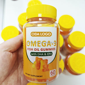 Gummies véganes OEM Oméga 3, Gummies Oméga 3 <span class=keywords><strong>DHA</strong></span>, Gummies Oméga 3 pour enfants sous marque privée - Product Image 2