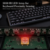 ZY Haute Puissance 5050 SMD Matrice d'LEDs Infrarouges 4PCS 10W Diode 42mil 940nm Émetteur IR 60 Degrés pour Clavier de Jeu et Interrupteur Optique Garantie 3 Ans