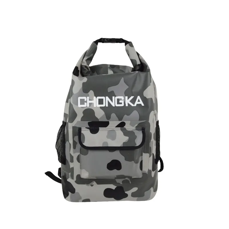 High Quality Customized PVC Tarpaulin Sports Hiking Waterproof Duffel sleeping bag Dry Sack Backpack